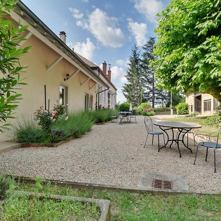 La Fontenelle - Lovely Holiday House With Swimming Pool Cuisery Bagian luar foto